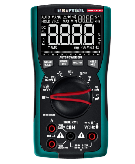 Цифровой мультиметр KRAFTOOL KM-700 59852. Артикул 59852