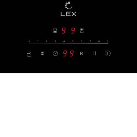 Варочная панель индукционная LEX EVI 321A BL CHPE000028. Артикул CHPE000028