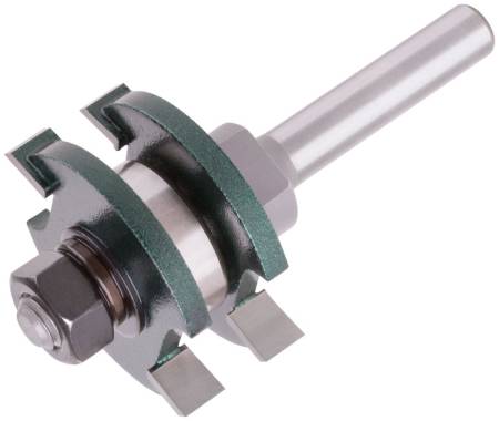 Фреза кромочная пазо-шиповая DxHxL=40х20х75мм FIT 3610-082040. Артикул 3610-082040