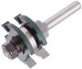 Фреза кромочная пазо-шиповая DxHxL=40х20х75мм FIT 3610-082040. Артикул 3610-082040