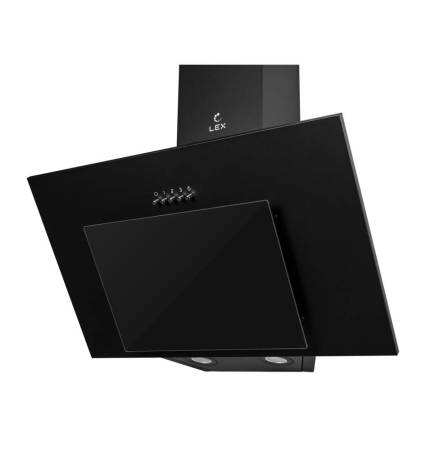 Вытяжка кухонная наклонная LEX Mira 500 Black TRFE000014. Артикул TRFE000014