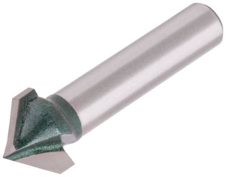 Фреза пазовая V-образная DxHxL=14х10х45мм FIT 3603-081014. Артикул 3603-081014