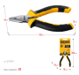 Мини-плоскогубцы STAYER 120 мм, 2218-0_z03. Артикул 2218-0_z03