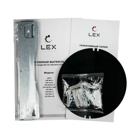Вытяжка кухонная наклонная LEX Mika 600 White CHTI000333. Артикул CHTI000333