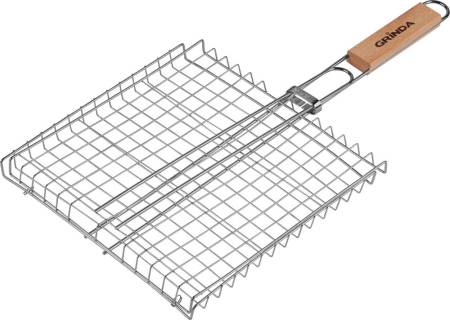 Решетка-гриль GRINDA "BARBECUE" плоская 285х285мм 424701. Артикул 424701