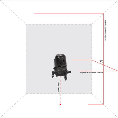 Лазерный уровень ADA 2D Basic Level А00239. Артикул А00239