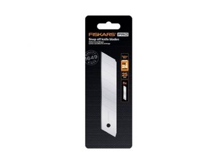 Лезвия сменные для ножа 25мм 5шт. CarbonMax FISKARS 1027233. Артикул 1027233
