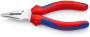 Плоскогубцы комбинированные остроконечные, 145 мм, хром, KNIPEX KN-0825145. Артикул KN-0825145