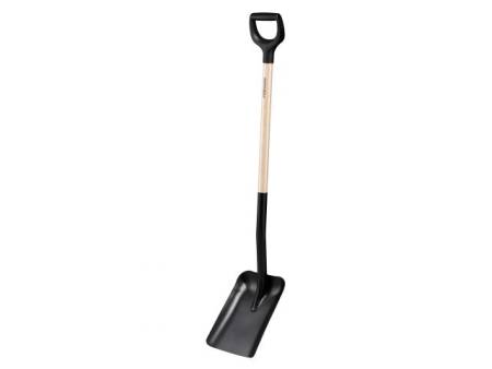 Лопата совковая с дер. черенком и ручкой FISKARS 1066723. Артикул 1066723