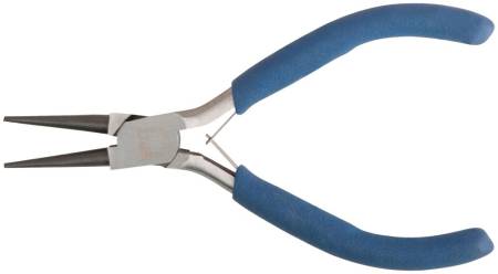 Круглогубцы мини, 125 мм, синие ручки, FIT 51335. Артикул 51335