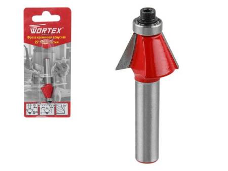 Фреза кромочная конусная 25х12 мм WORTEX0318099. Артикул 0318099