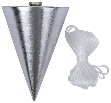 Отвес строительный "Конус" 500 гр. FIT 04405. Артикул 04405