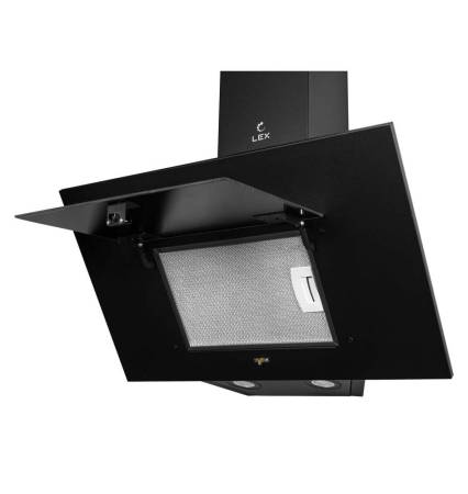 Вытяжка кухонная наклонная LEX Mira 500 Black TRFE000014. Артикул TRFE000014