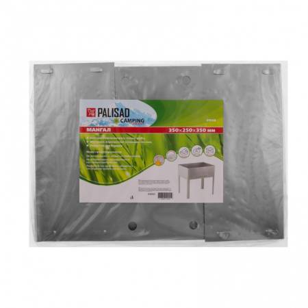 Мангал эконом 350x250x350 мм, Россия Camping Palisad 69648. Артикул 69648