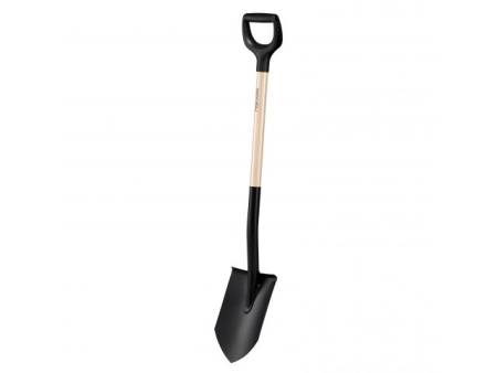 Лопата штыковая с дер. черенком Solid FISKARS 1066721. Артикул 1066721