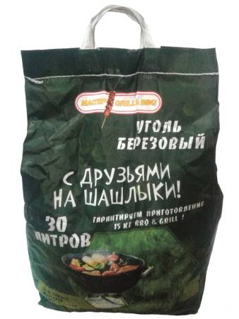 Уголь древесный, 5кг.,  RUS 69-9-929. Артикул 69-9-929