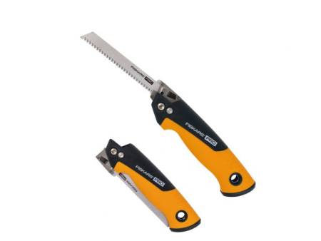 Пила универсальная складная PowerTooth 150мм 2 лезвия FISKARS 1062934. Артикул 1062934