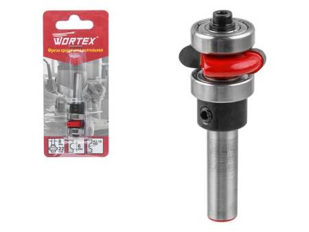 Фреза кромочная галтельная 22х6 мм WORTEX0318093. Артикул 0318093