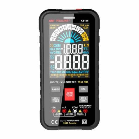 Мультиметр цифровой КВТ KT 116 серия PROLINE арт. 87248. Артикул 87248