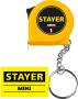 Рулетка-брелок STAYER MINI 1м /  6мм 34140-1_z02. Артикул 34140-1_z02