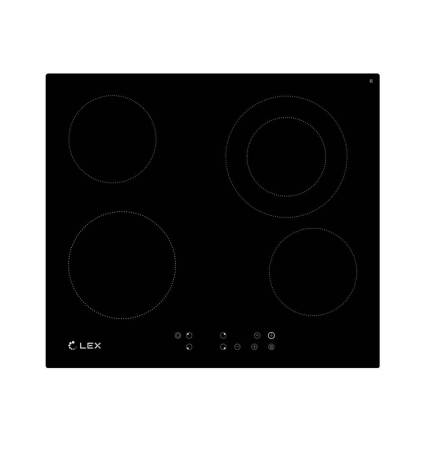 Варочная панель электрическая LEX EVH 641 BL CHYO000184. Артикул CHYO000184