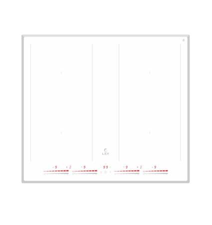Варочная панель индукционная LEX EVI 641C WH CHPE000051. Артикул CHPE000051