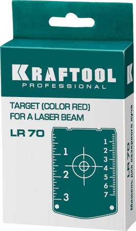 Мишень для лазерных приборов KRAFTOOL 34725. Артикул 34725