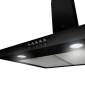 Вытяжка кухонная купольная LEX BRIZ 500 Black TRFE000026. Артикул TRFE000026