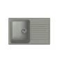 Мойка кухонная кварцевая LEX Geneva 740 Space Gray RULE000024. Артикул RULE000024