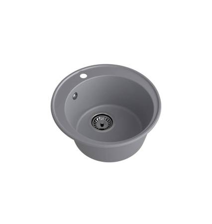 Мойка кухонная кварцевая LEX Lugano 480 Deep Grey RULE000167. Артикул RULE000167