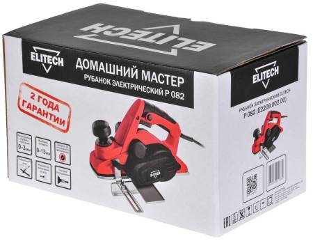 Рубанок Р 082 (E2209.002.00) ELITECH ДМ 202423. Артикул 202423