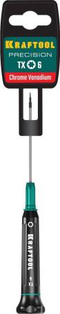 Отвертка Precision для точных работ TX6 KRAFTOOL 25684-06. Артикул 25684-06