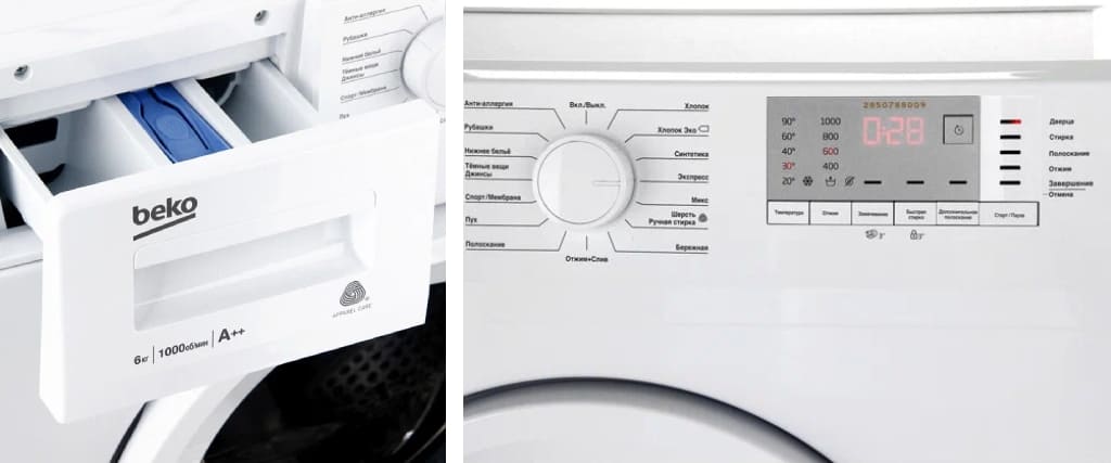Beko WRE6512BWW
