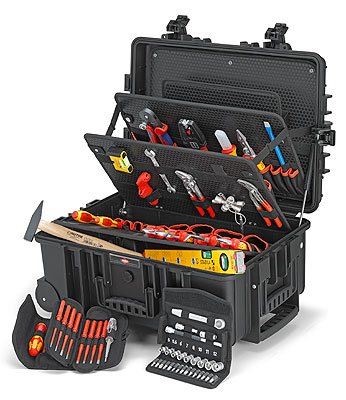 Чемодан инструментальный Robust45 Elektro, 63 пр. KNIPEX KN-002137. Артикул KN-002137