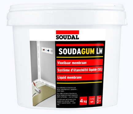 Эластичная гидроизоляция 4kg Soudagum LM DFE 126581. Артикул 126581