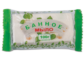 Мыло туалетное 100 г, "Банное" (ЭФКО) 601587. Артикул 601587