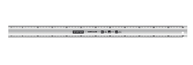 Линейка алюминиевая STAYER 0.6 м 34383-60. Артикул 34383-60