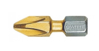 Бита PH2, 25мм, MAXX TIN, Германия, WITTE 28422. Артикул 28422
