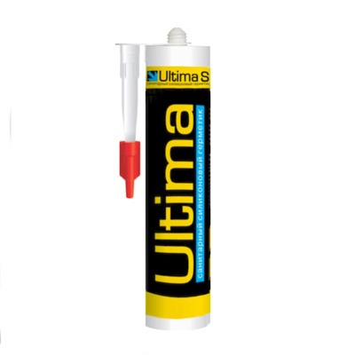 Герметик силиконовый санитарный белый ULTIMA S,280ml H0804. Артикул H0804
