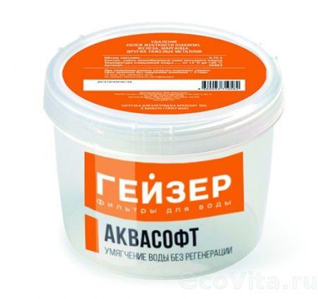 Картридж Гейзер сменная засыпка Аквасофт 35863. Артикул 35863