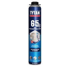 Пена монтажная профессиональная Tytan professional 65, 750мл, зимняя 96443. Артикул 96443