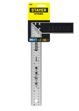 Угольник столярный STAYER 300 мм, Professional 3431-30_z02. Артикул 3431-30_z02