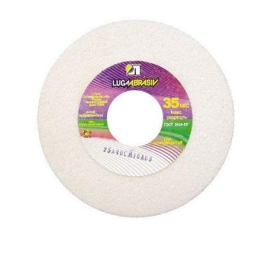 Диск шлифовальный ЛУГА 150х20х20 63С 60 K V (25 СМ1 К). Артикул D2111502020225K