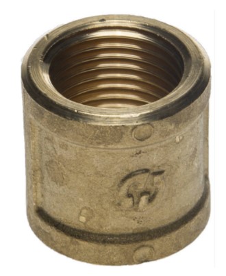 Муфта GENERAL FITTINGS латунь 1/2" 51093-1/2. Артикул 51093-1/2