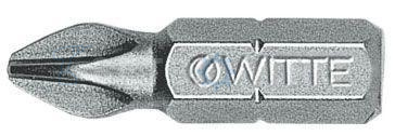 Бита PH1, 25мм, 2шт, Германия, WITTE STANDARD 27020. Артикул 27020