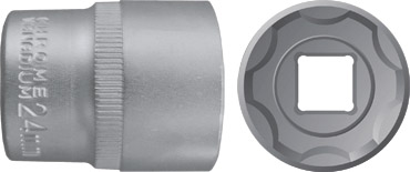 Головка 6-гранная CrV  1/2"  30 мм FIT 62060. Артикул 62060