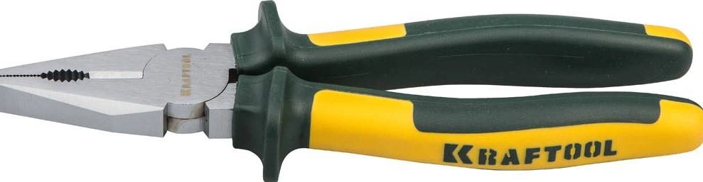 Комбинированые плоскогубцы KRAFTOOL KraftMax с эксцентриковым шарниром, 180 мм 22011-1-18