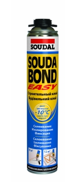 Клей полиуретановый SOUDAL Soudabond Easy Gun winter 750 мл 127285. Артикул 127285