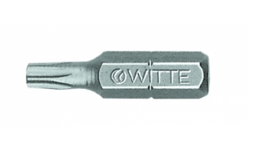 Бита T15, 25мм, с отверстием, Германия, WITTE 29481. Артикул 29481