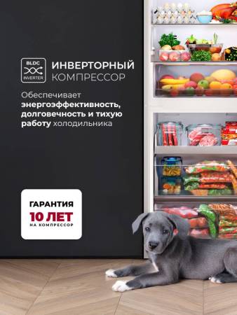 Холодильник отдельностоящий с инвертором LEX LKB185WIDMax CHJI000018. Артикул CHJI000018